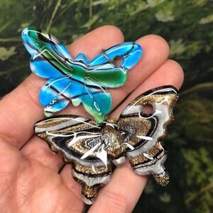 Glasswork butterfly pendant - DIY